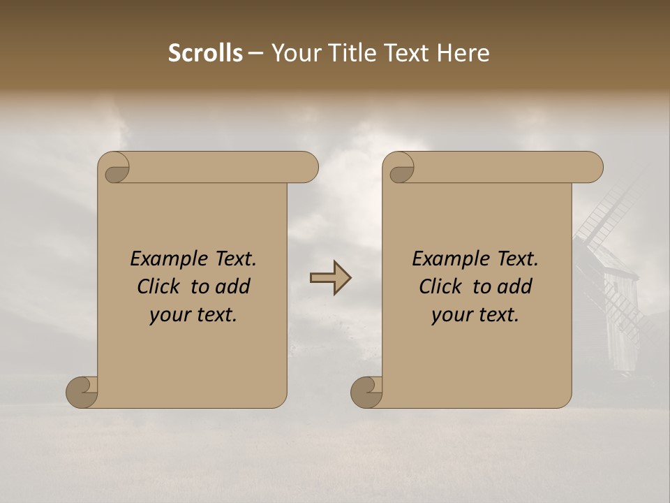 Girl Ground Closeup PowerPoint Template