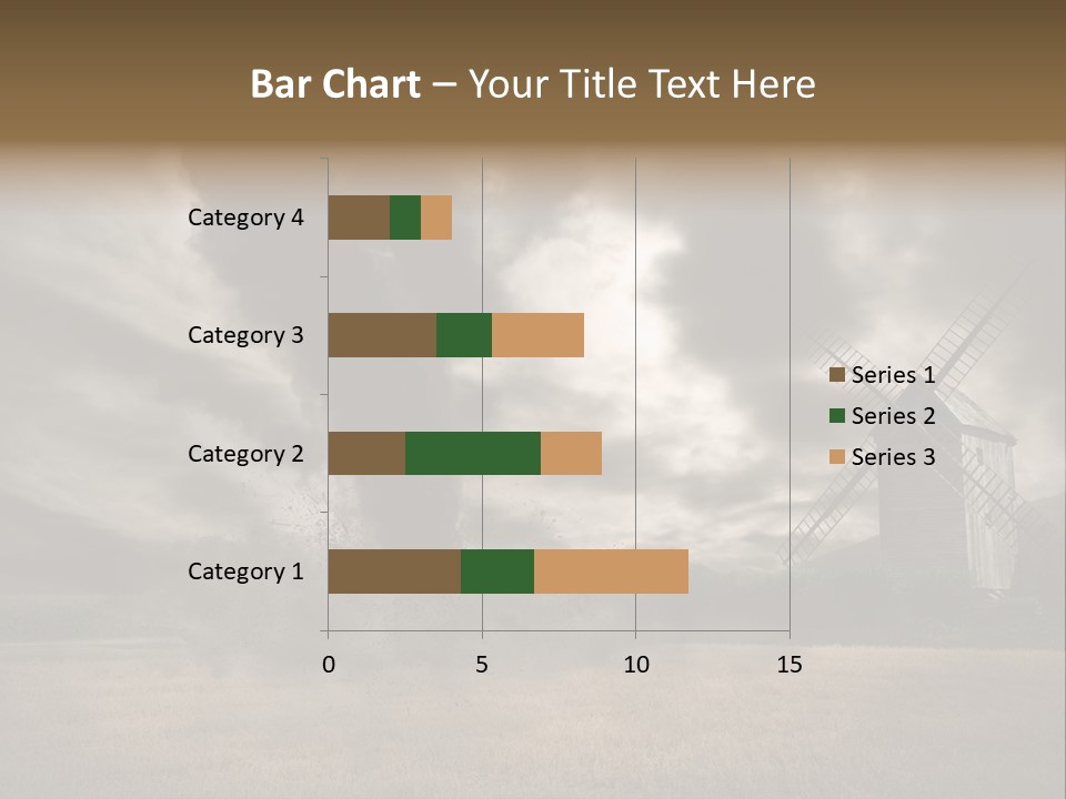 Girl Ground Closeup PowerPoint Template