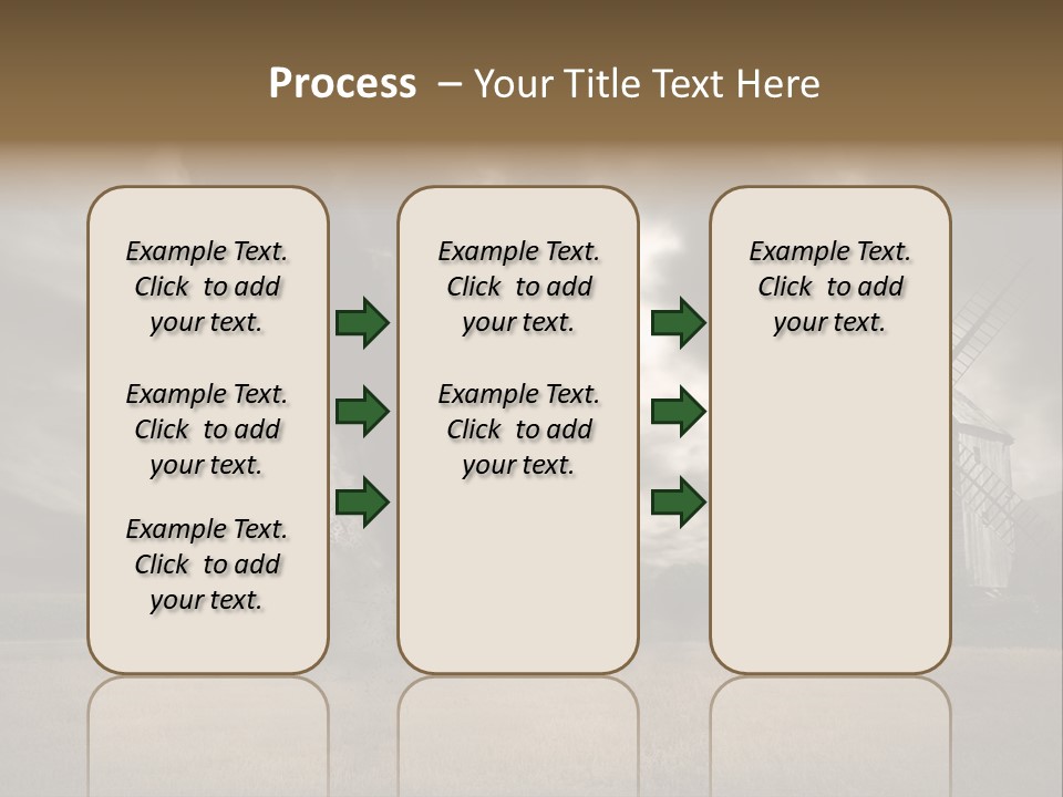 Girl Ground Closeup PowerPoint Template