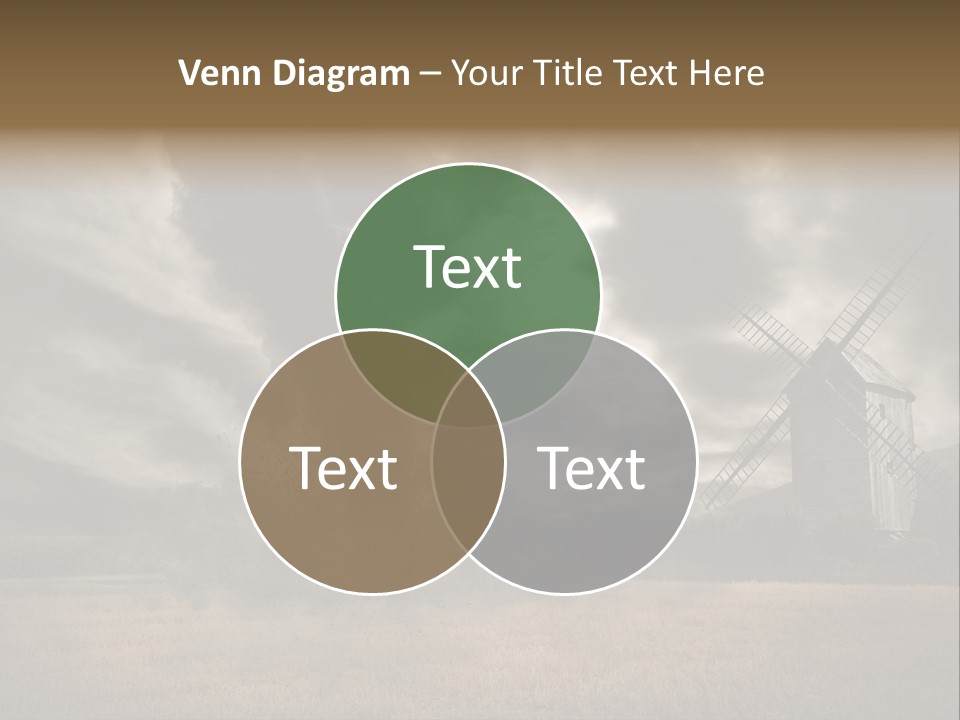 Girl Ground Closeup PowerPoint Template