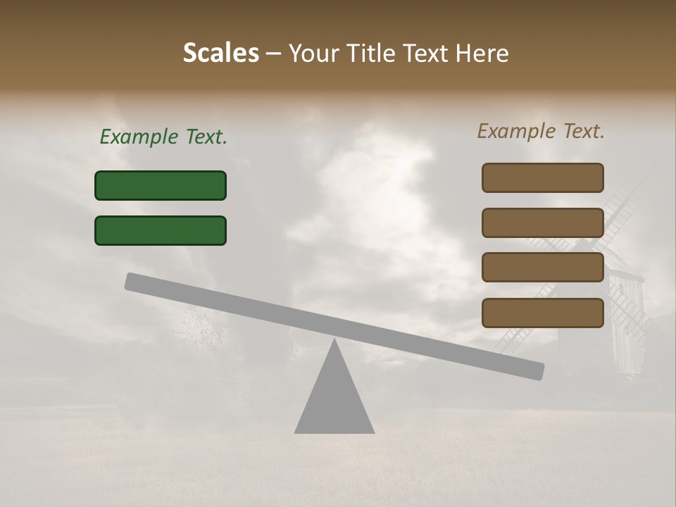 Girl Ground Closeup PowerPoint Template