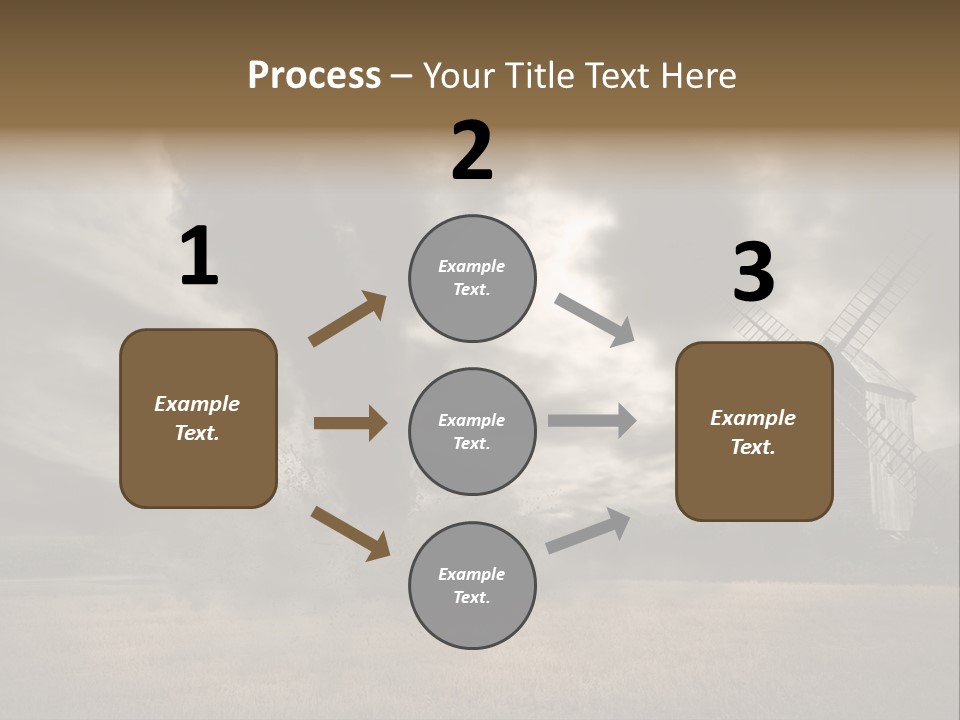 Girl Ground Closeup PowerPoint Template