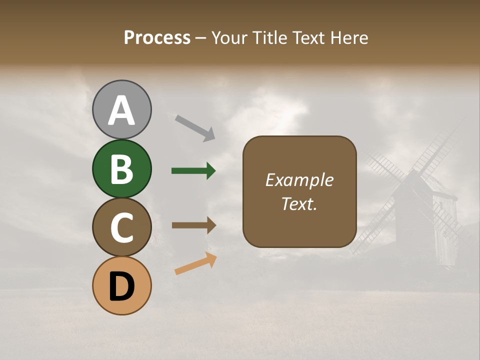 Girl Ground Closeup PowerPoint Template