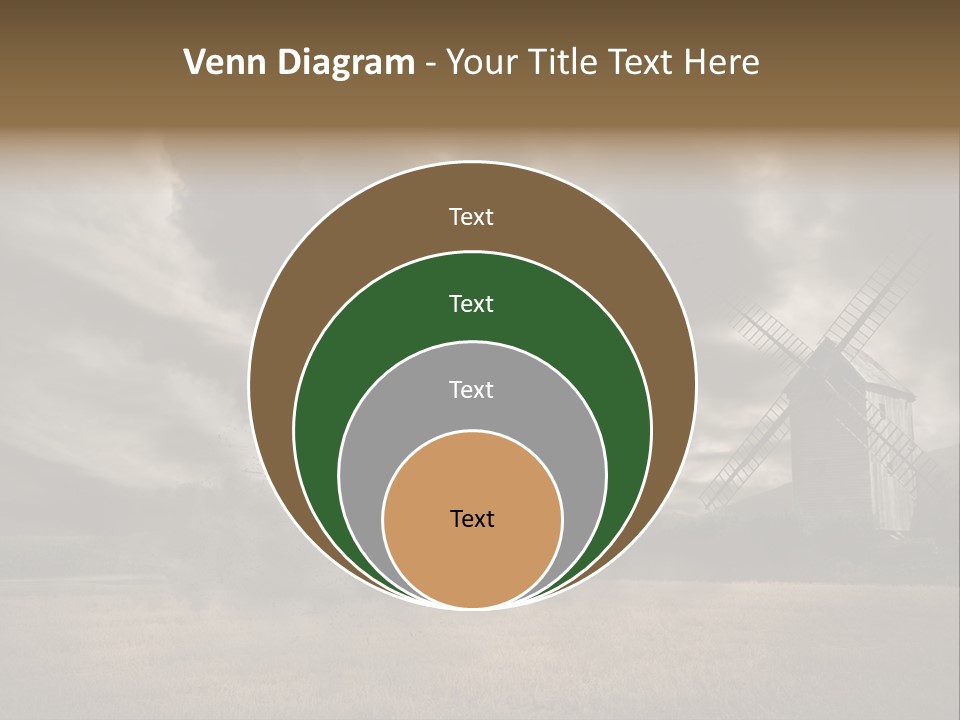 Girl Ground Closeup PowerPoint Template