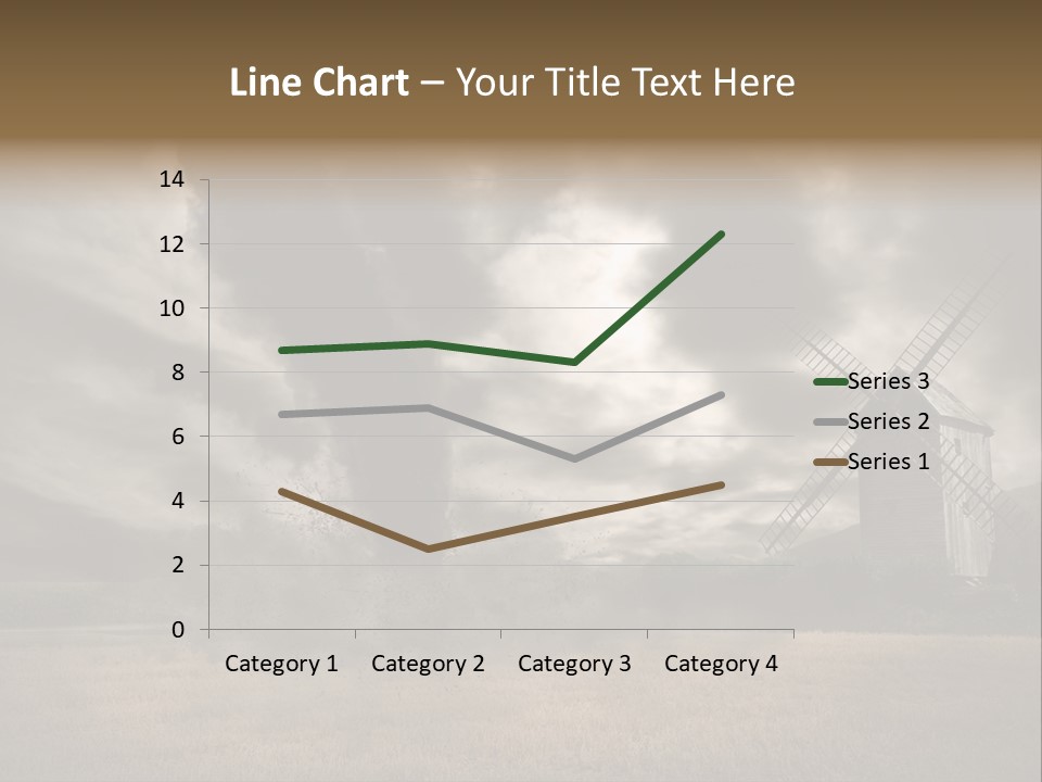 Girl Ground Closeup PowerPoint Template