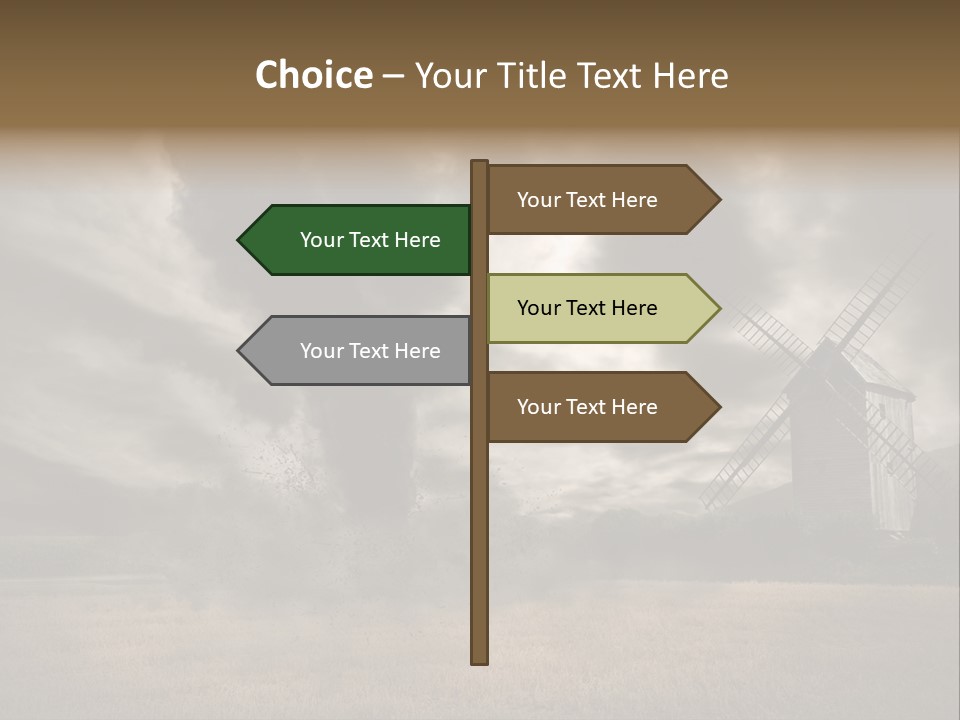 Girl Ground Closeup PowerPoint Template