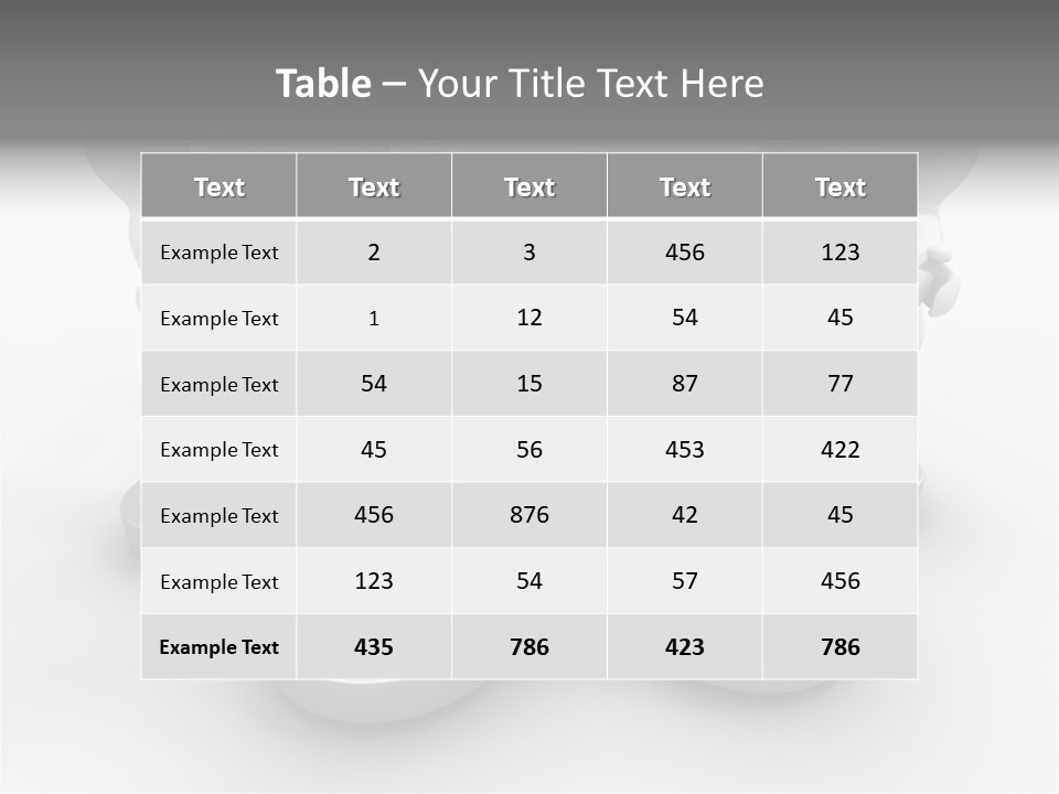 Support Organization Shape PowerPoint Template