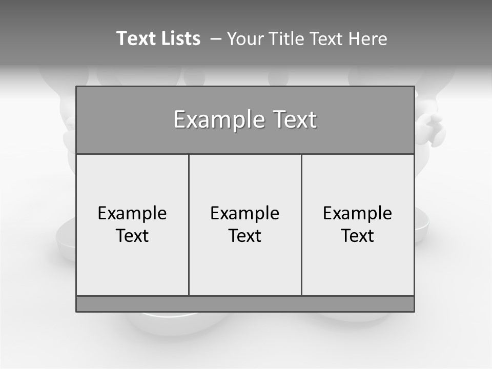 Support Organization Shape PowerPoint Template