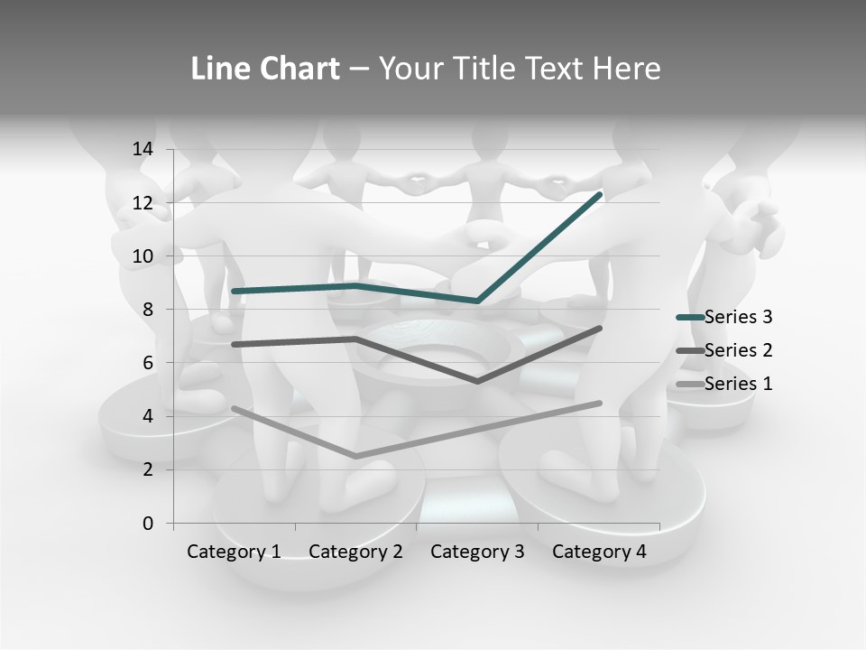 Support Organization Shape PowerPoint Template