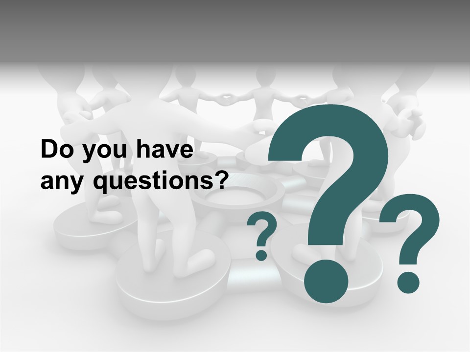 Support Organization Shape PowerPoint Template