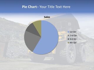 Rock Metal Mine PowerPoint Template