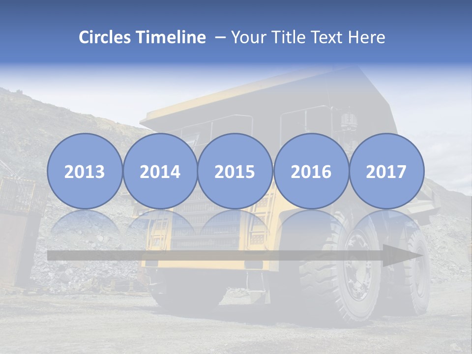 Rock Metal Mine PowerPoint Template