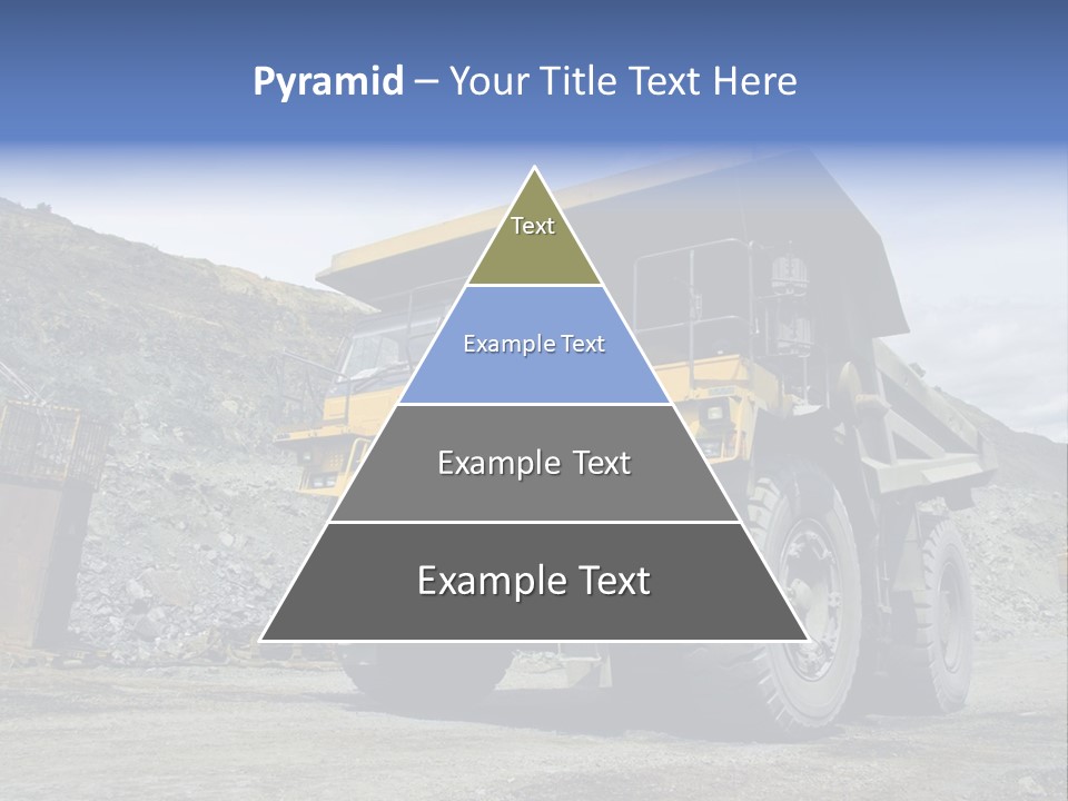 Rock Metal Mine PowerPoint Template