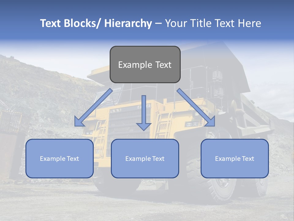 Rock Metal Mine PowerPoint Template
