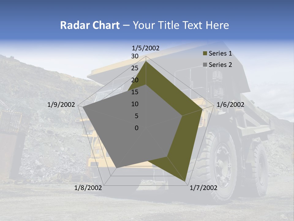 Rock Metal Mine PowerPoint Template