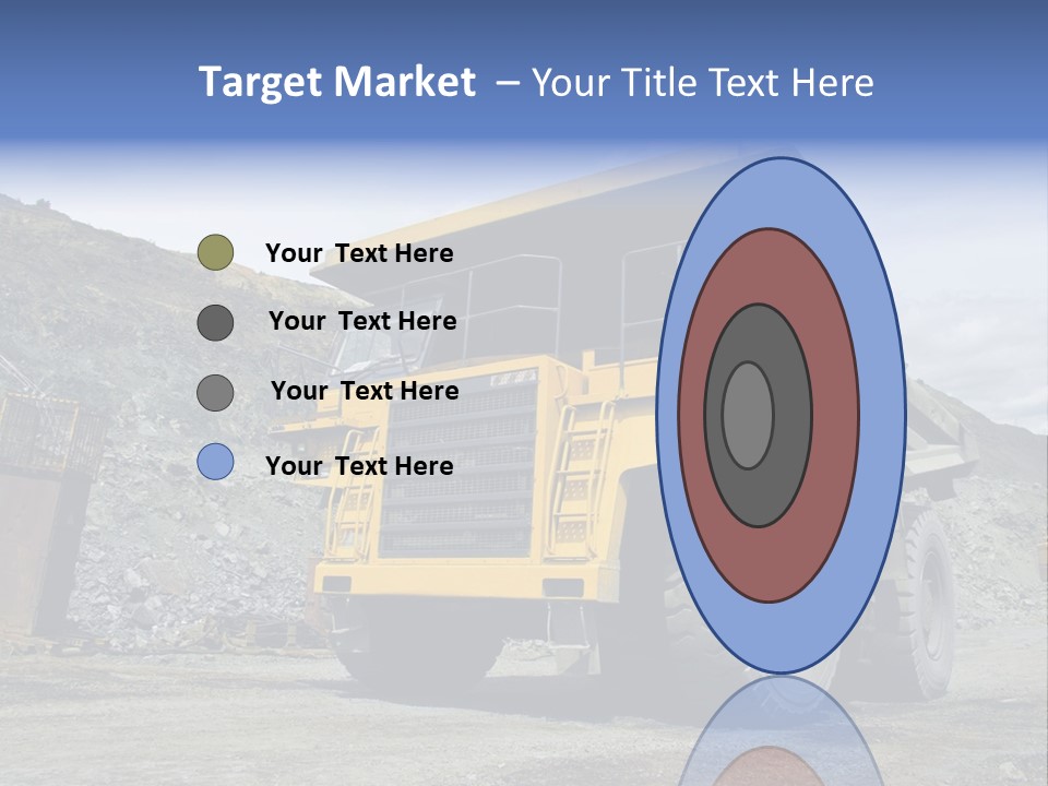 Rock Metal Mine PowerPoint Template