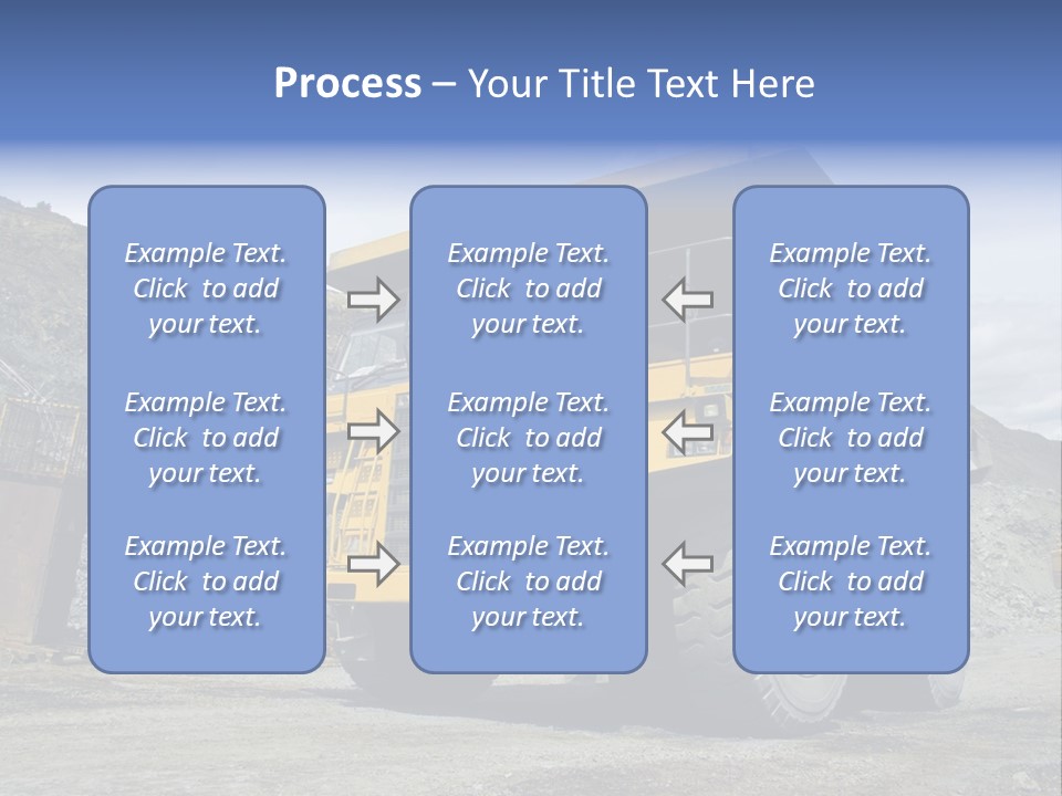 Rock Metal Mine PowerPoint Template