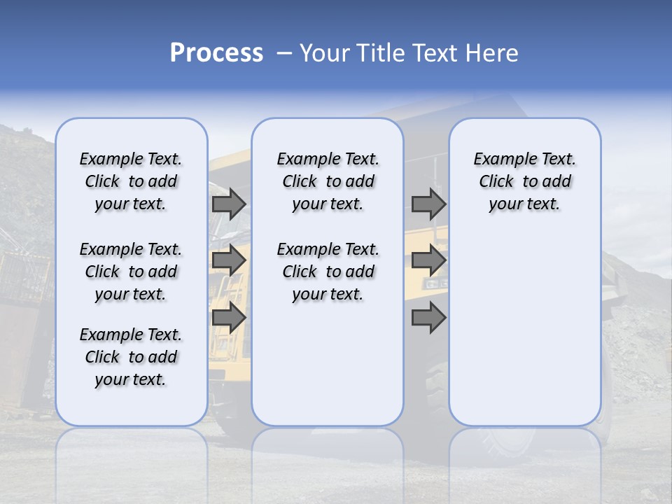 Rock Metal Mine PowerPoint Template