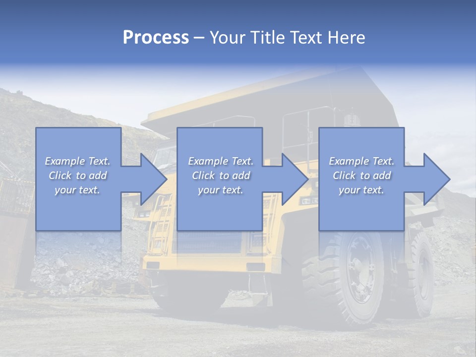 Rock Metal Mine PowerPoint Template