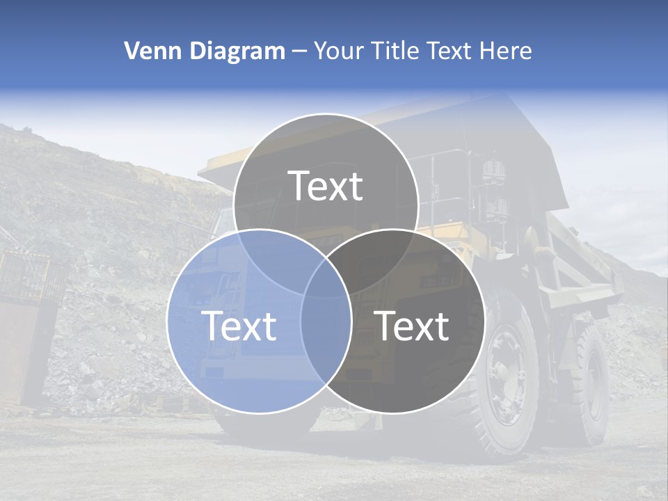 Rock Metal Mine PowerPoint Template