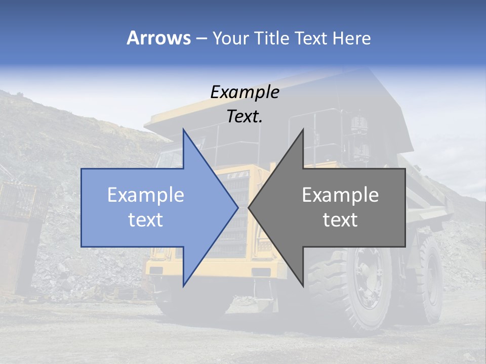 Rock Metal Mine PowerPoint Template