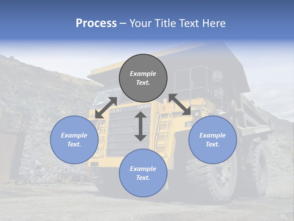 Rock Metal Mine PowerPoint Template