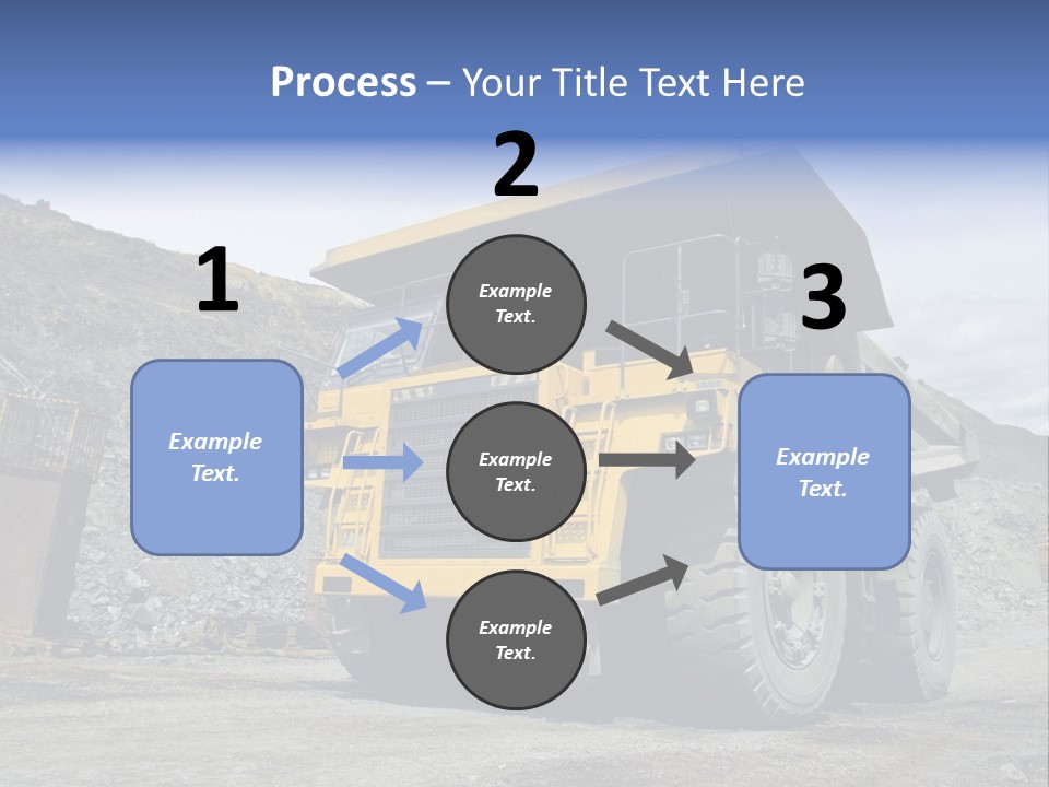 Rock Metal Mine PowerPoint Template