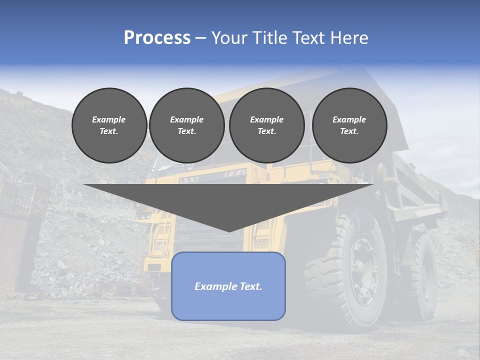 Rock Metal Mine PowerPoint Template