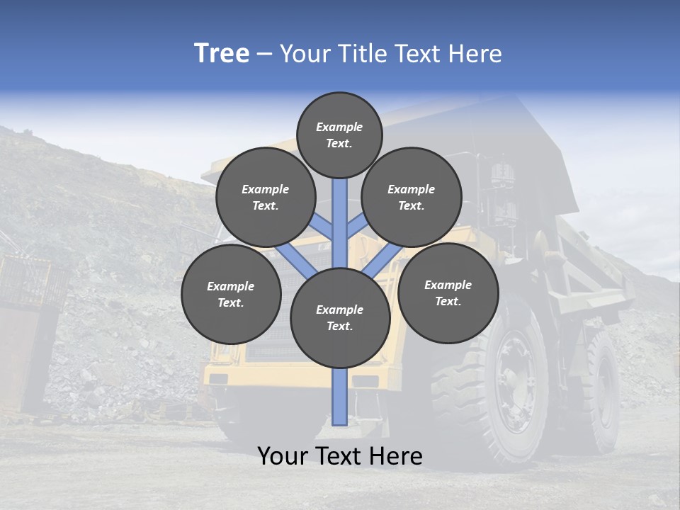 Rock Metal Mine PowerPoint Template