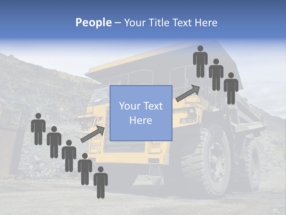 Rock Metal Mine PowerPoint Template