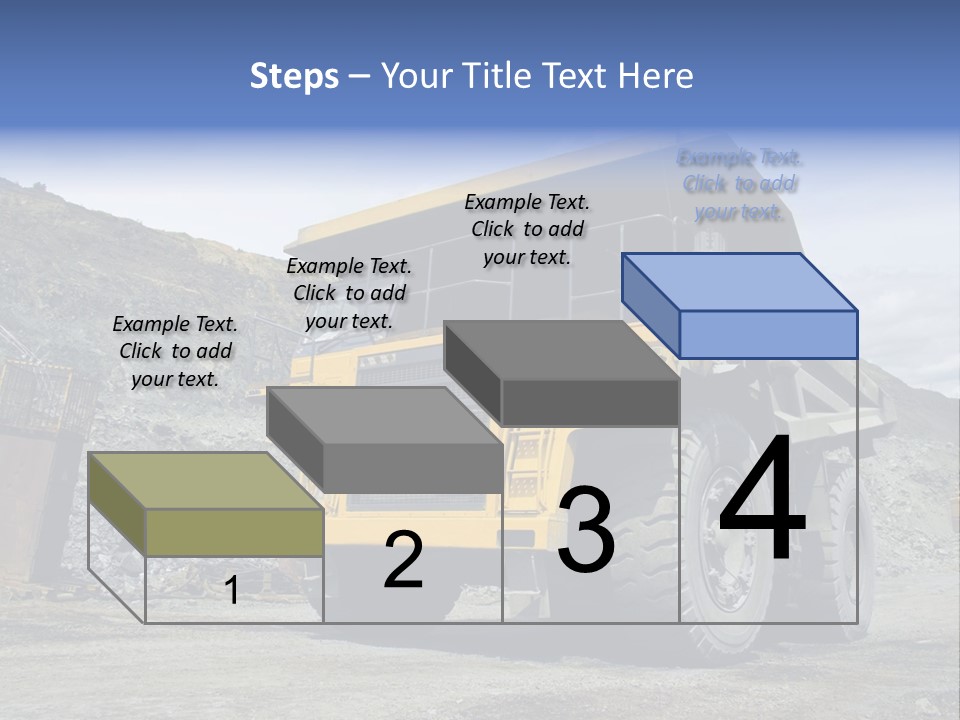Rock Metal Mine PowerPoint Template
