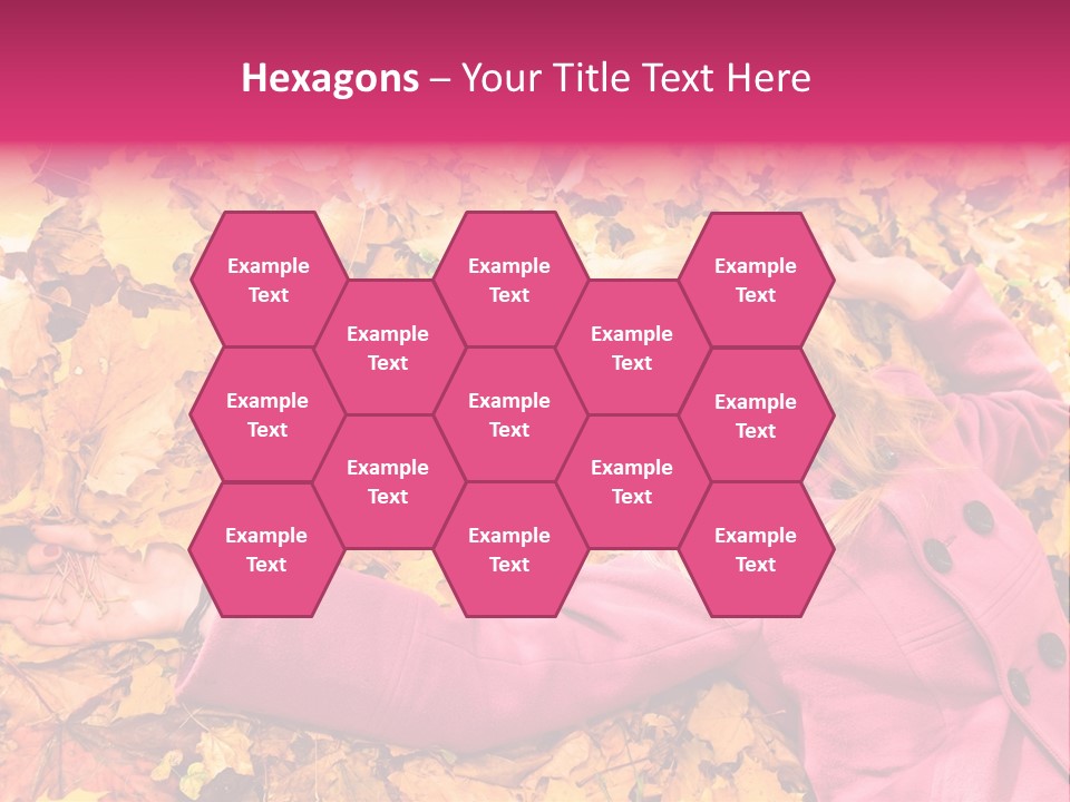 Girl Ground Closeup PowerPoint Template