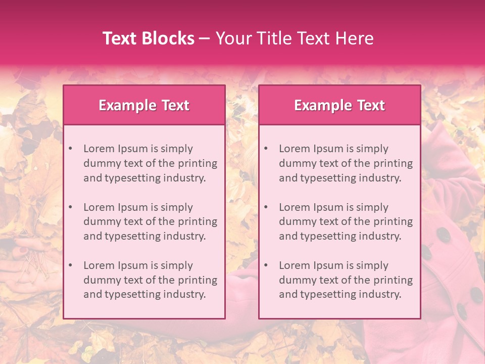 Girl Ground Closeup PowerPoint Template