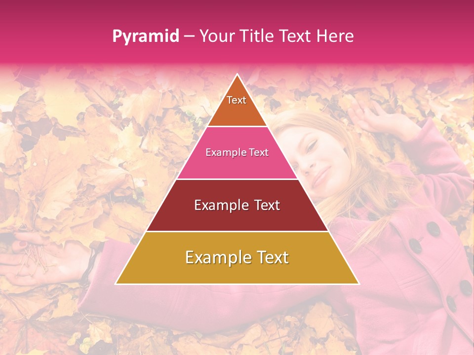 Girl Ground Closeup PowerPoint Template