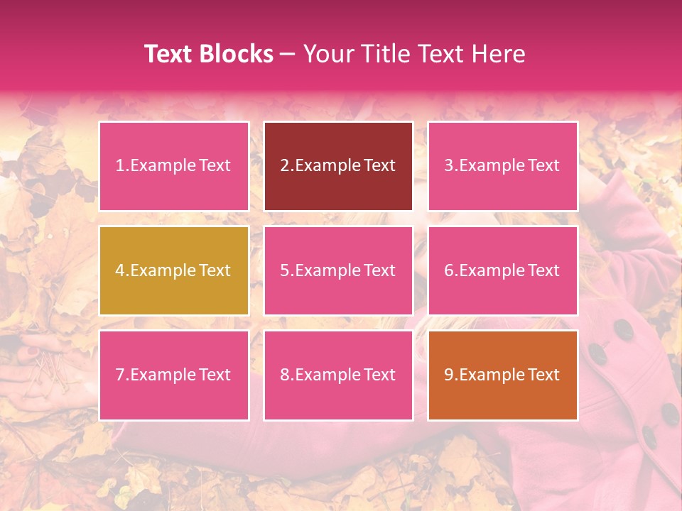 Girl Ground Closeup PowerPoint Template