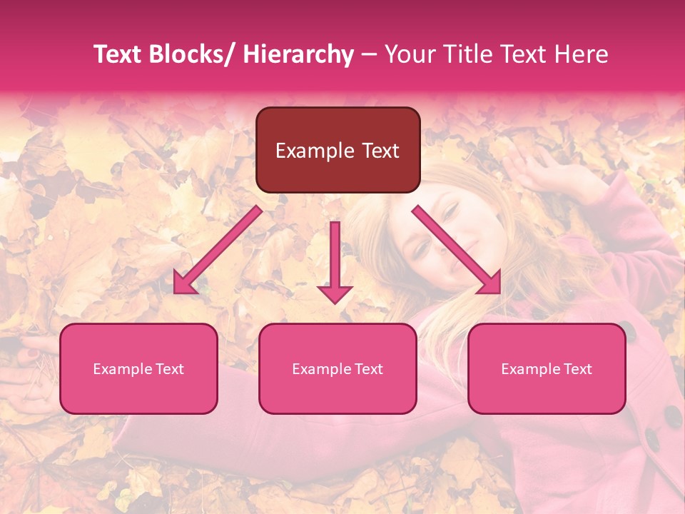 Girl Ground Closeup PowerPoint Template