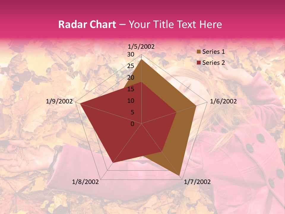 Girl Ground Closeup PowerPoint Template