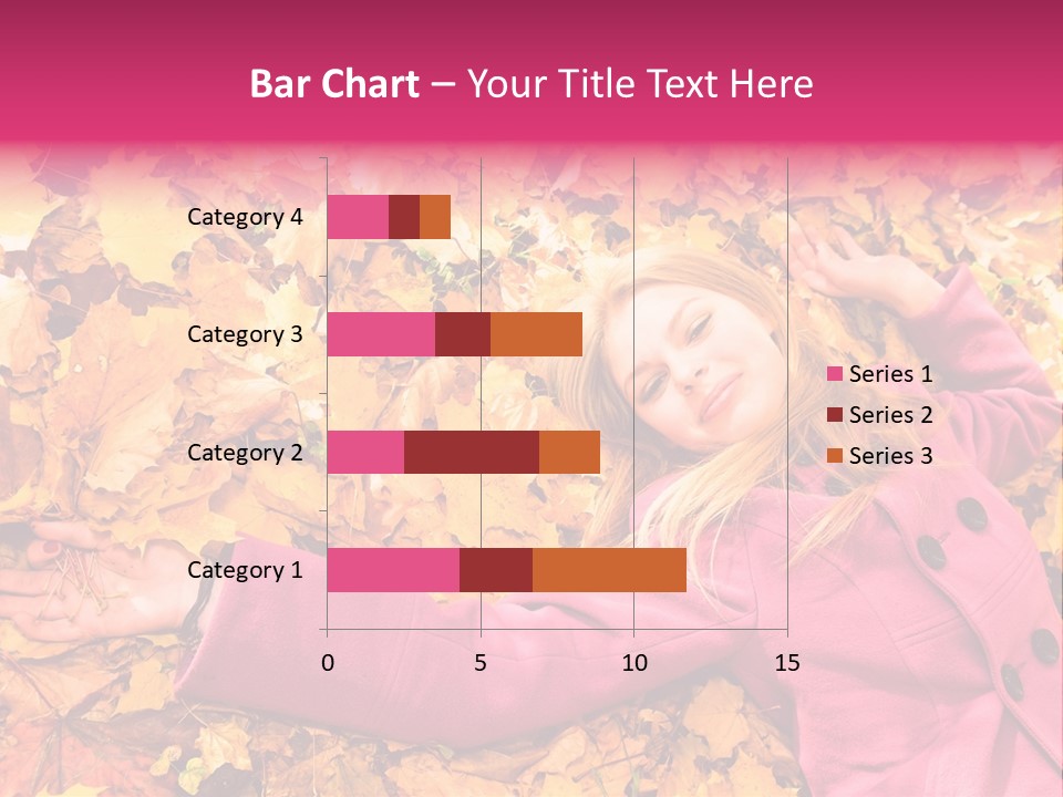 Girl Ground Closeup PowerPoint Template