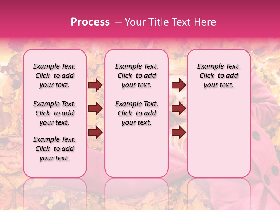 Girl Ground Closeup PowerPoint Template