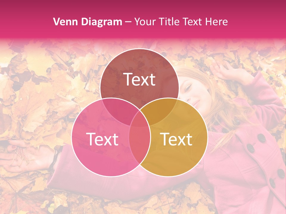 Girl Ground Closeup PowerPoint Template