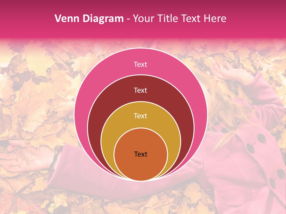 Girl Ground Closeup PowerPoint Template