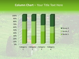 Mowing Cutter Red PowerPoint Template