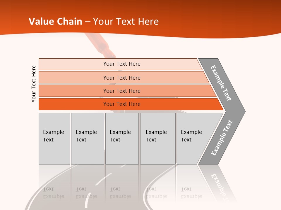 Bend Brush Blank PowerPoint Template