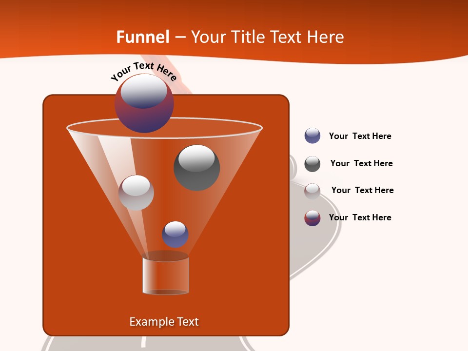 Bend Brush Blank PowerPoint Template