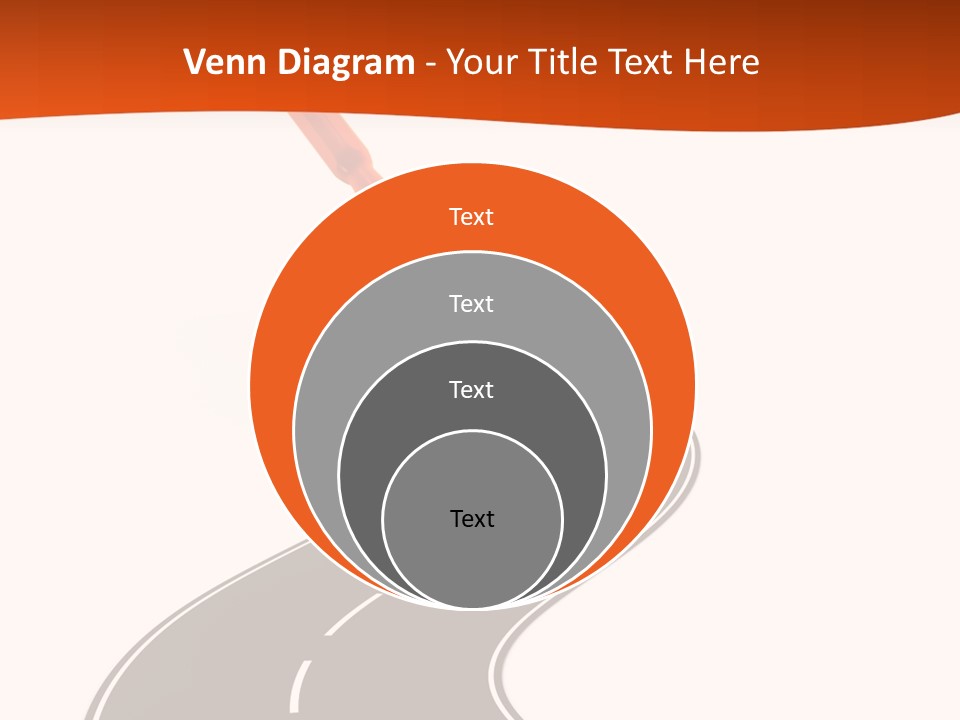 Bend Brush Blank PowerPoint Template