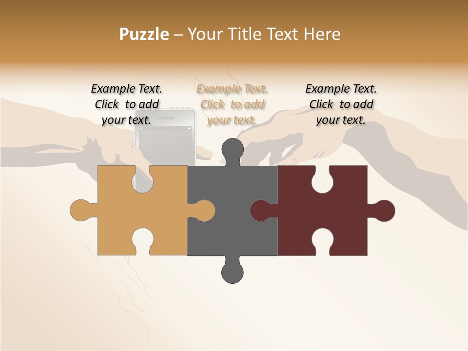 Hold Cell Divine PowerPoint Template