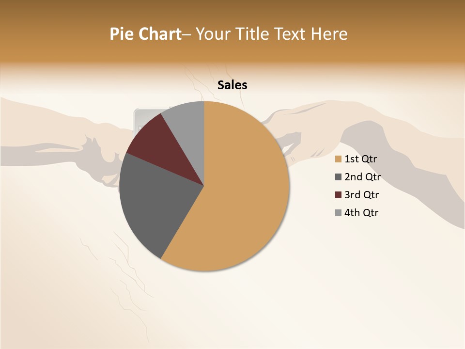 Hold Cell Divine PowerPoint Template