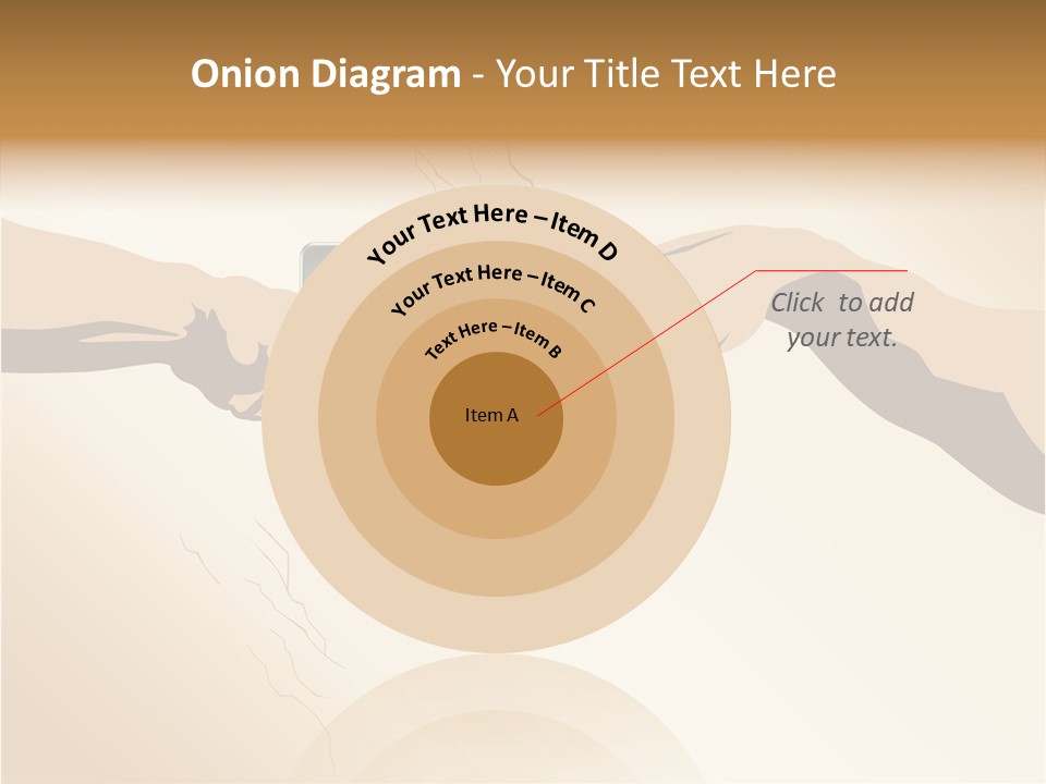 Hold Cell Divine PowerPoint Template