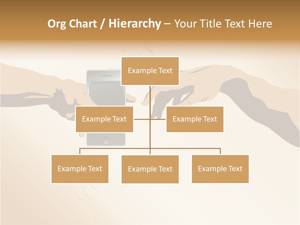 Hold Cell Divine PowerPoint Template