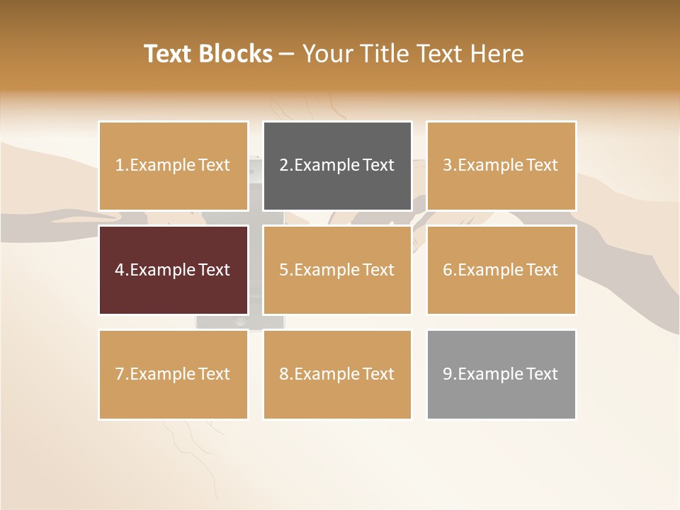 Hold Cell Divine PowerPoint Template